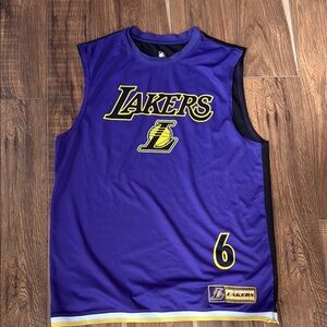 Purple Lakers Sleeveless Jersey
